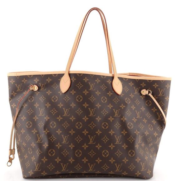 Louis Vuitton Handbags - Louis Vuitton Neverfull NM Tote Monogram Canvas GM Brown